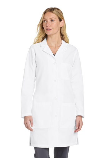 Wink Women’s 65/35 poly/cotton Consultation Long Length Lab Coat With Pockets